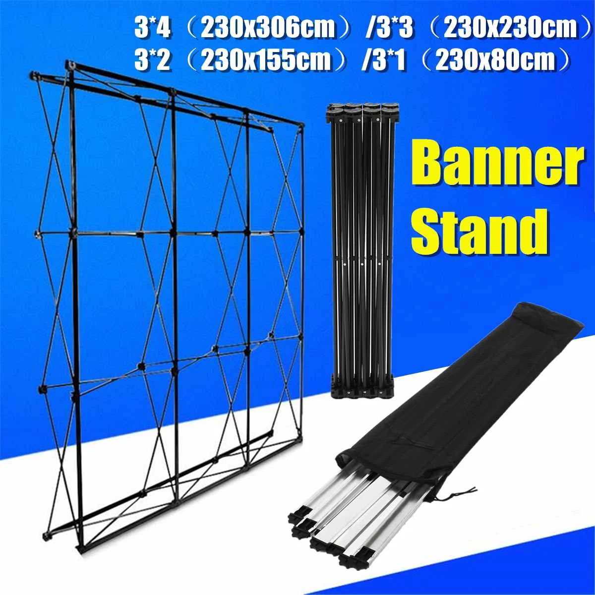 Алюминиевая Складная подставка для цветов 4 размера свадебный фон Декор баннер