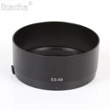Nova ES68 50 ES-68 Camera Lens Hood for Canon EOS EF mm f/1.8 STM Frete Grátis 49mm lens Protector Venda Quente