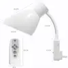 Remote Control Plug Lamp Holder E27 Screw Socket with Switch Socket Intelligent Wall Light Socket for bedroom bedside lamp ► Photo 3/6