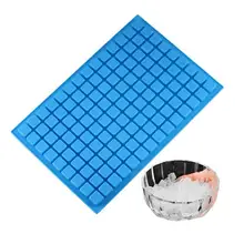 126 форма решетки отверстия формы силиконовые формы для торта мусс для мороженого поднос для льда жаропрочная посуда для десерта Инструменты для торта