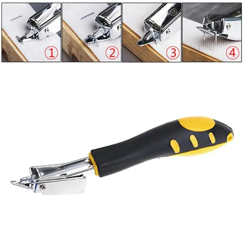 

Plastic Handle Handheld Nail Puller Nail Gun Furniture Stapler for Woodworking Nail Remover for Frame Nails Door Frames Table