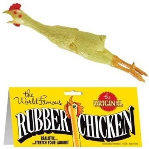 THE WORLD FAMOUS ORIGINAL RUBBER CHICKEN funny chicken pranks classic