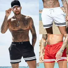 Мужские летние повседневные шорты спортивные, для тренажерного зала спортивные тренировочные пляжные шорты для отдыха