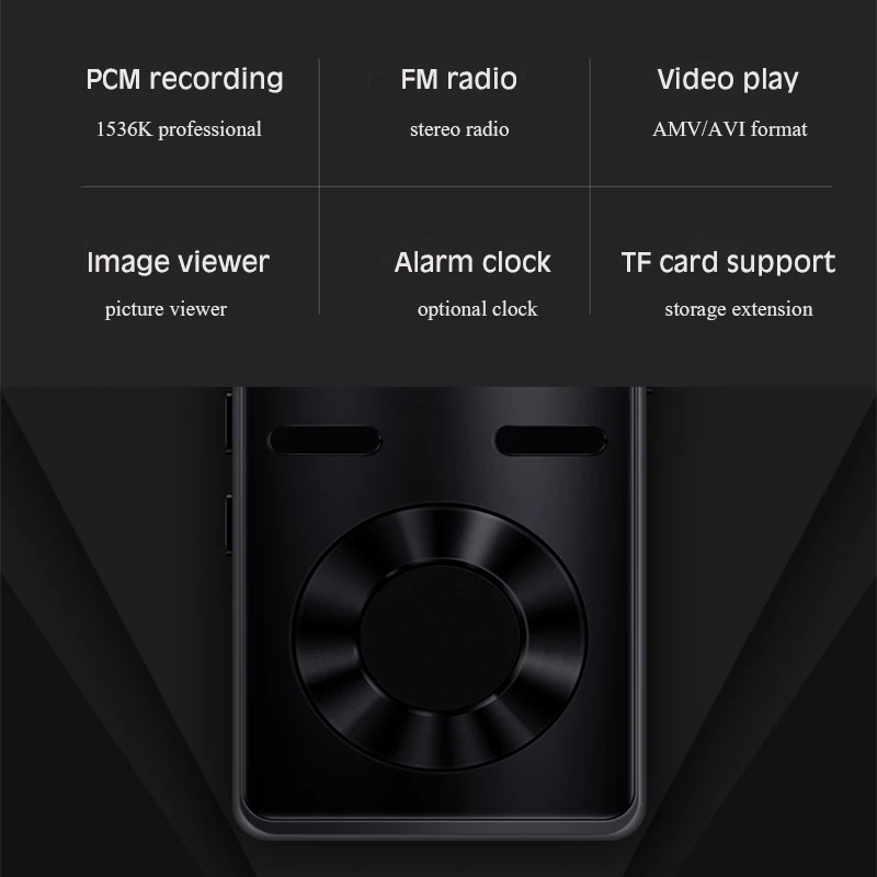 Цифровой Bluetooth MP3 плеер MECHEN X1 1 8 дюймовый портативный музыкальный HIFI без потерь TF FM