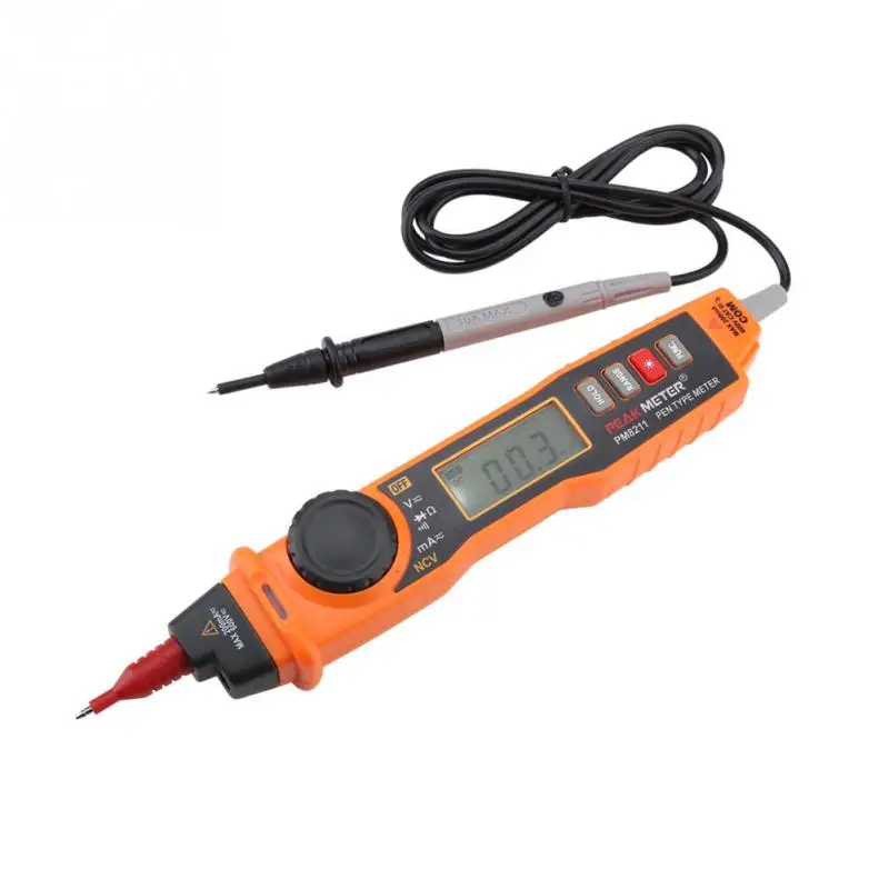 PEAKMETER PM8211 Ручной бесконтактный Электрический цифровой тестер напряжения