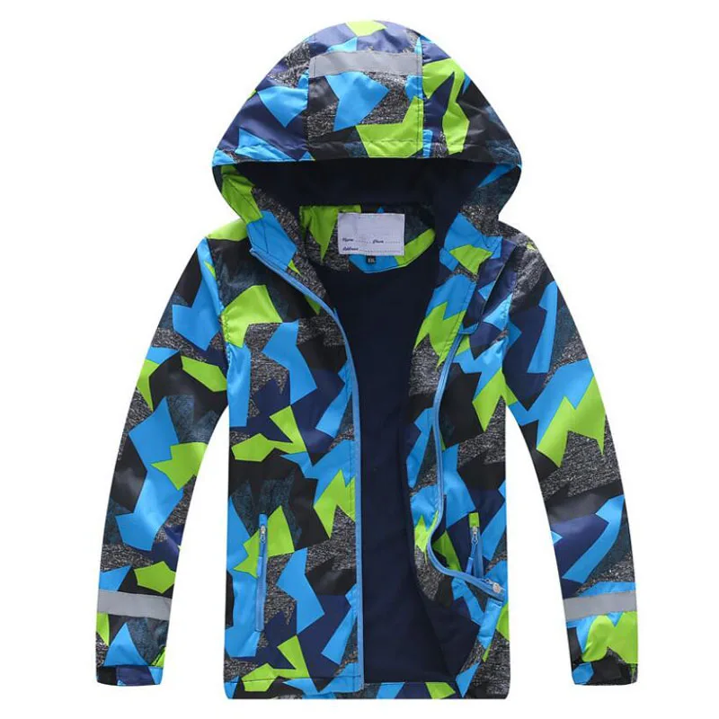 2019 New Spring Children Jacket For Boy Hoodies Kids Warm Teenage Coat Kids Fleece Windbreakers Water Proof Korean Clothes
