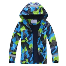 2019 New Spring Children Jacket For Boy Hoodies Kids Warm Teenage Coat Kids Fleece Windbreakers Water Proof Korean Clothes