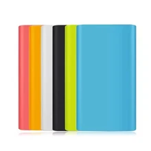 Высококачественный силиконовый защитный чехол на заднюю панель для Xiaomi Mi 2-го поколения power Bank 10000mAh