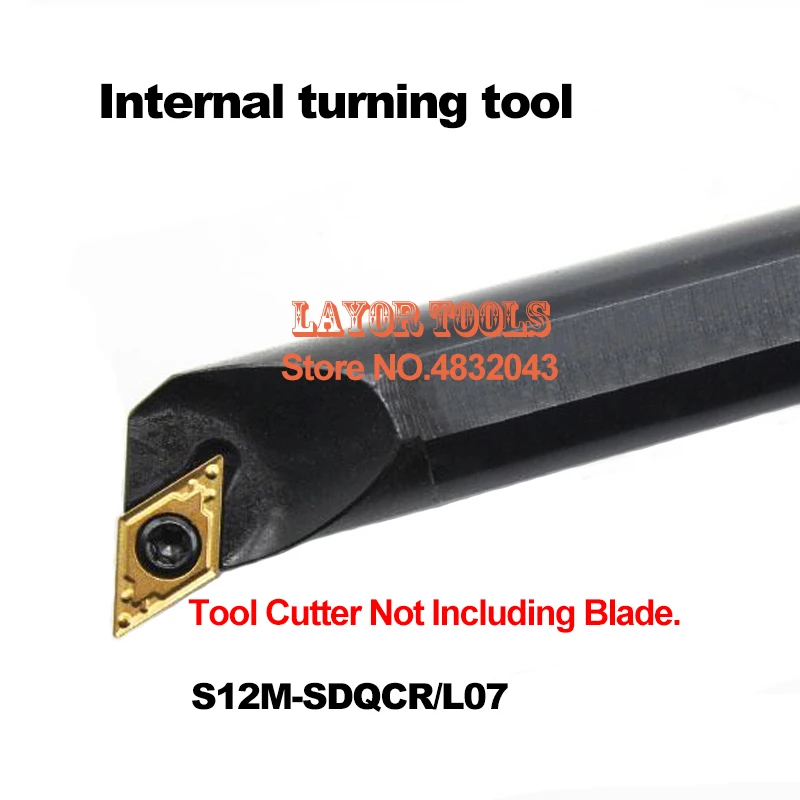 

S12M-SDQCR07 12mm Lathe Cutting Tools,CNC Turning Tool,Lathe Machine Tools Internal Turning Tool , Boring Bar