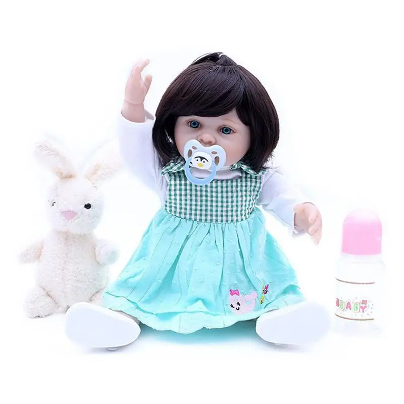 

50cm Silicone reborn babies cute baby reborn 2019 latest babies toy full silicone best quality cheap reborn doll