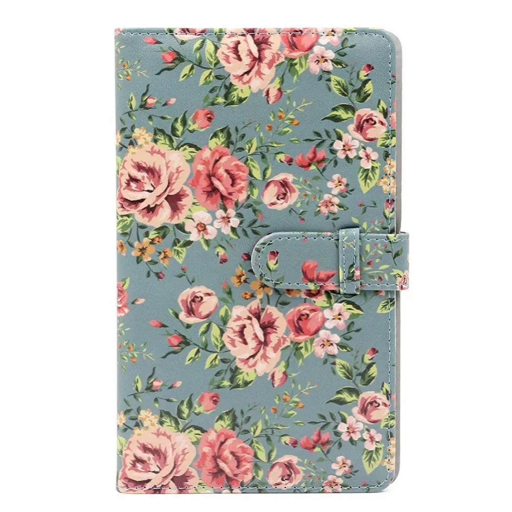 

96 Pockets PU Leather Instant Picture Mini Film Square 3 Photos Per Page, Total of Photos Photo As Album