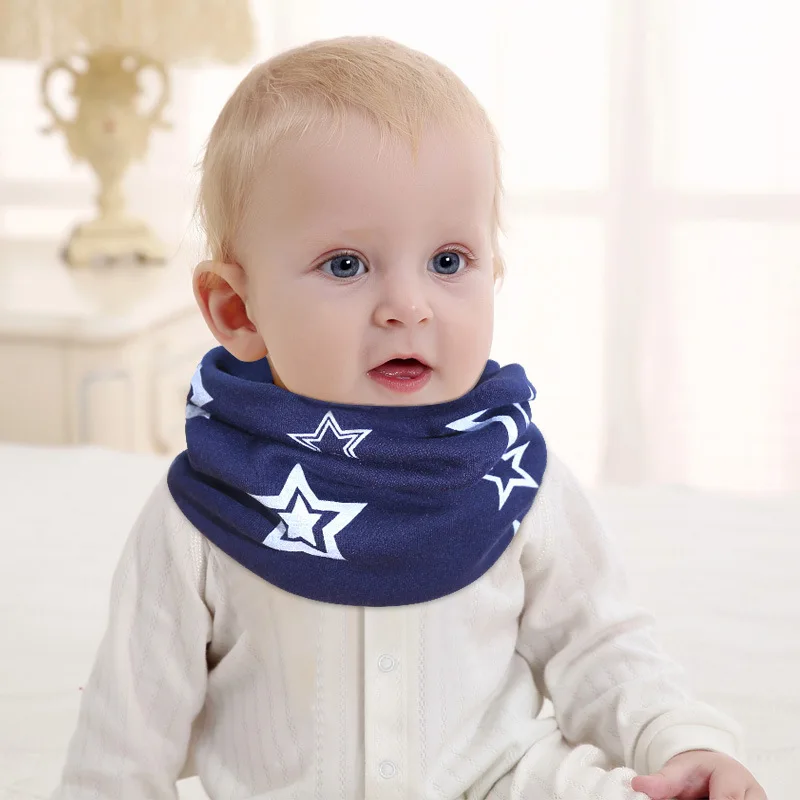 

Bibs Scarf Children Baby Warm Scarves Girls Winter Scarf Kids Cotton Collar Bandana Babador Infant Burp Cloths Saliva Towel