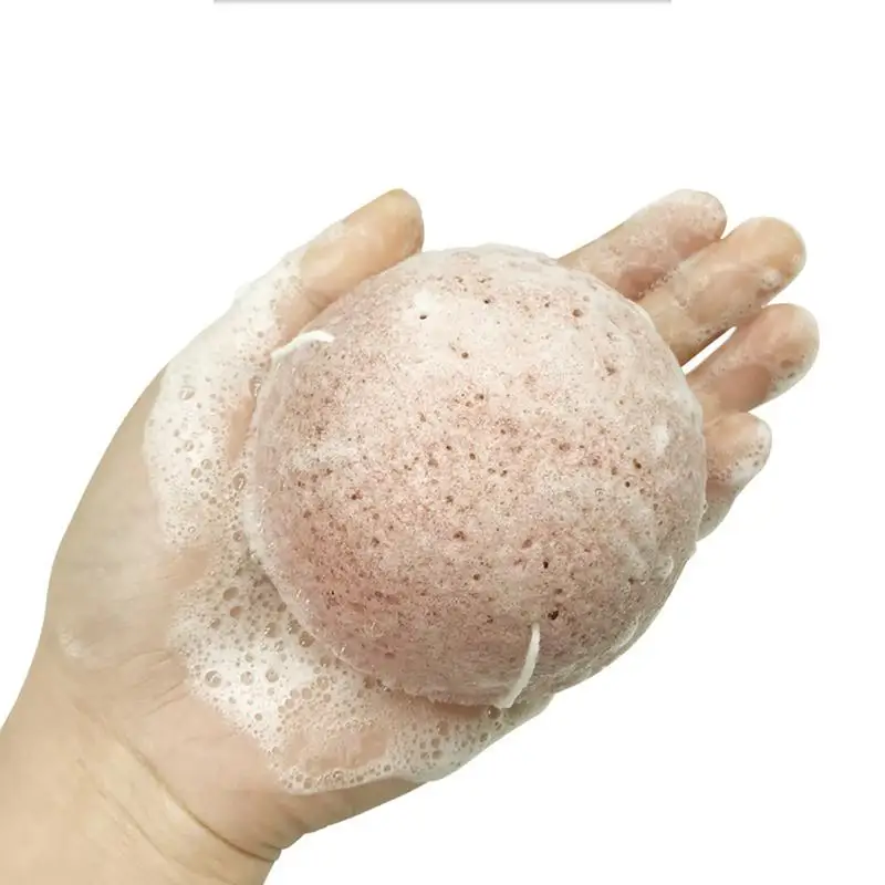 

Facial Konjac Sponges Activated Bamboo Charcoal Cleaning Loofah Exfoliation Of Dead Skin Makeup Removal Natural Face Sponges