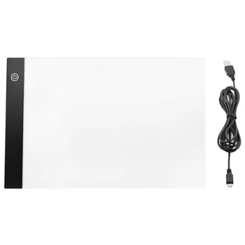 

Dimming Digital Tablet A4 Led Drawing Pad Light Box Tracing Copy Board Graphic Art Painting Table Panel