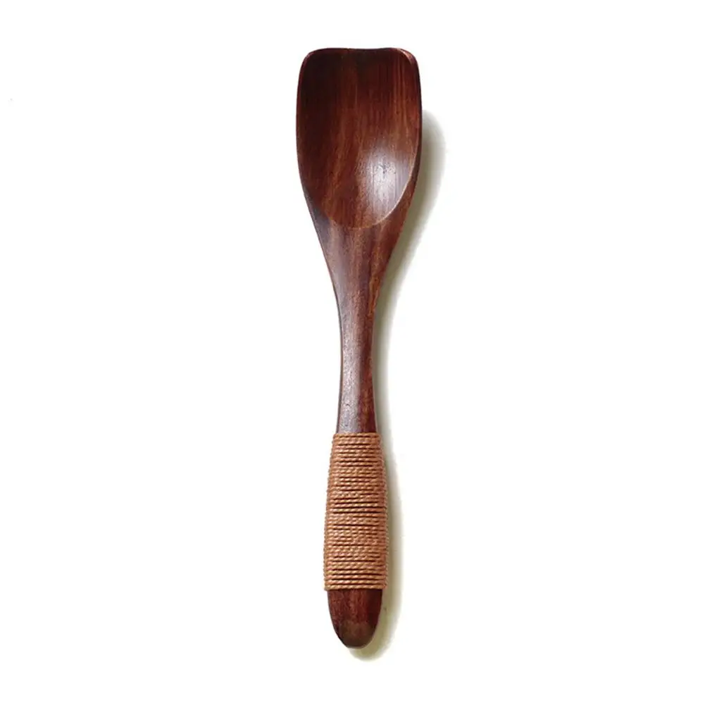 

Solid Wood Spoon With Pointed Tail Solid Wood Shovel Compact Children Ice Cream Spoon Wooden Spoon