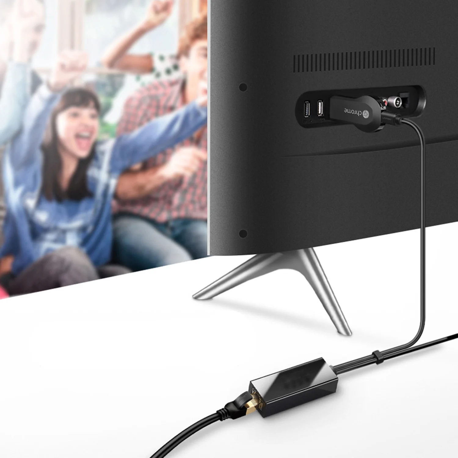 Besegad 100mbps высокоскоростной Micro Ethernet адаптер сетевая карта для Amazon Fire TV Stick Raspberry Pi
