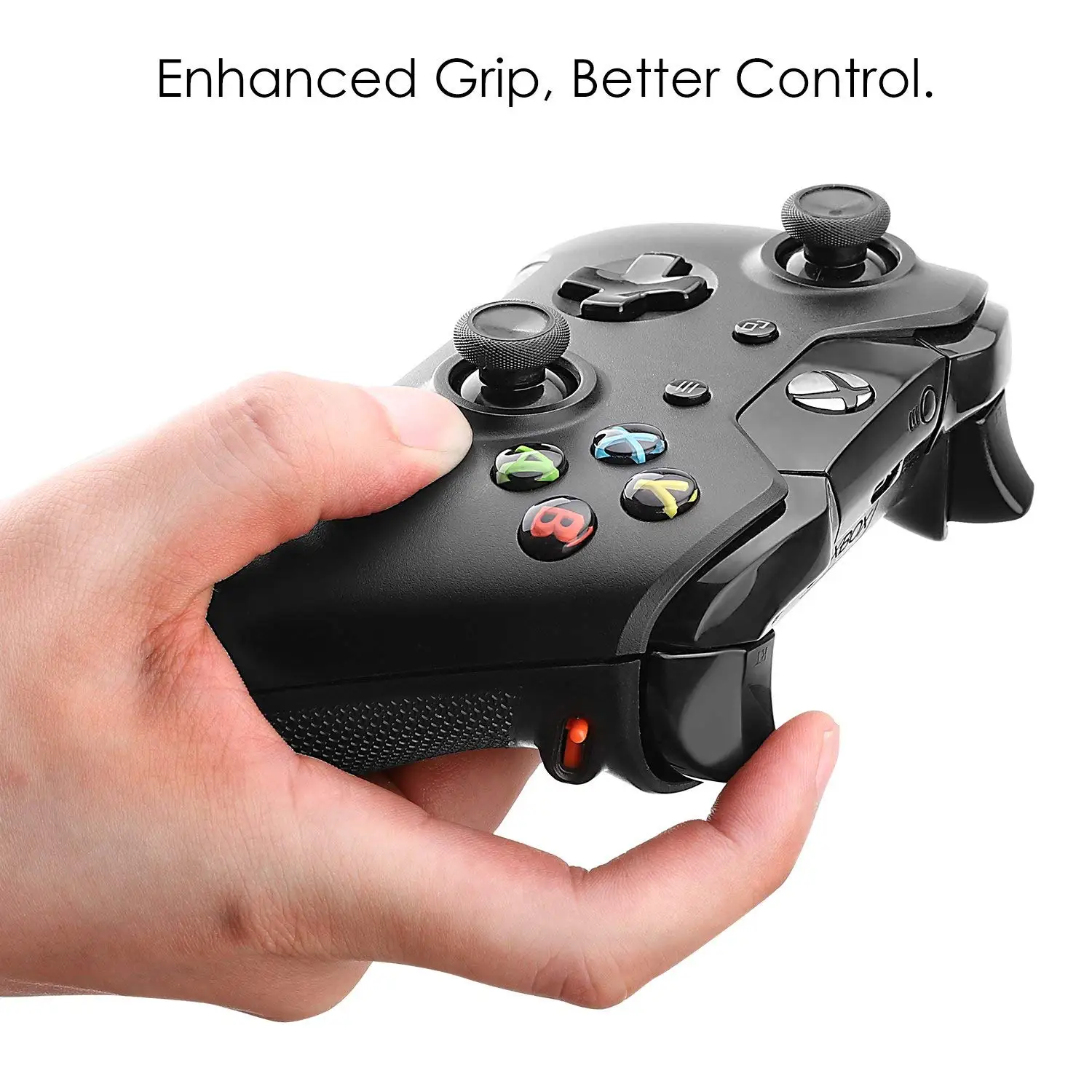 Trigger Grips for Xbox One Controller Quickshot for Xbox One, Xbox One S and Xbox One X - Black