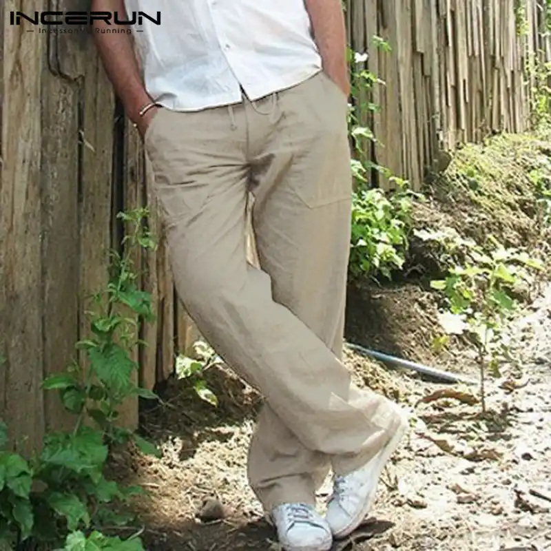 ethnic straight pants