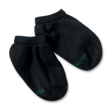 Hanes/38257546125 носки для мальчиков No Show EZ Sort цвет черный маленький 10 шт. в