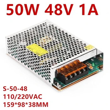 

1PCS 50W 48V Power Supply 48V 1A Single output switching power supply 48V 1000mA AC-DC 100-240V