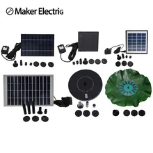 Solar water pumps, garden pumps, fountain pumps, and other types of outdoor pumps, energy saving and environmental protection