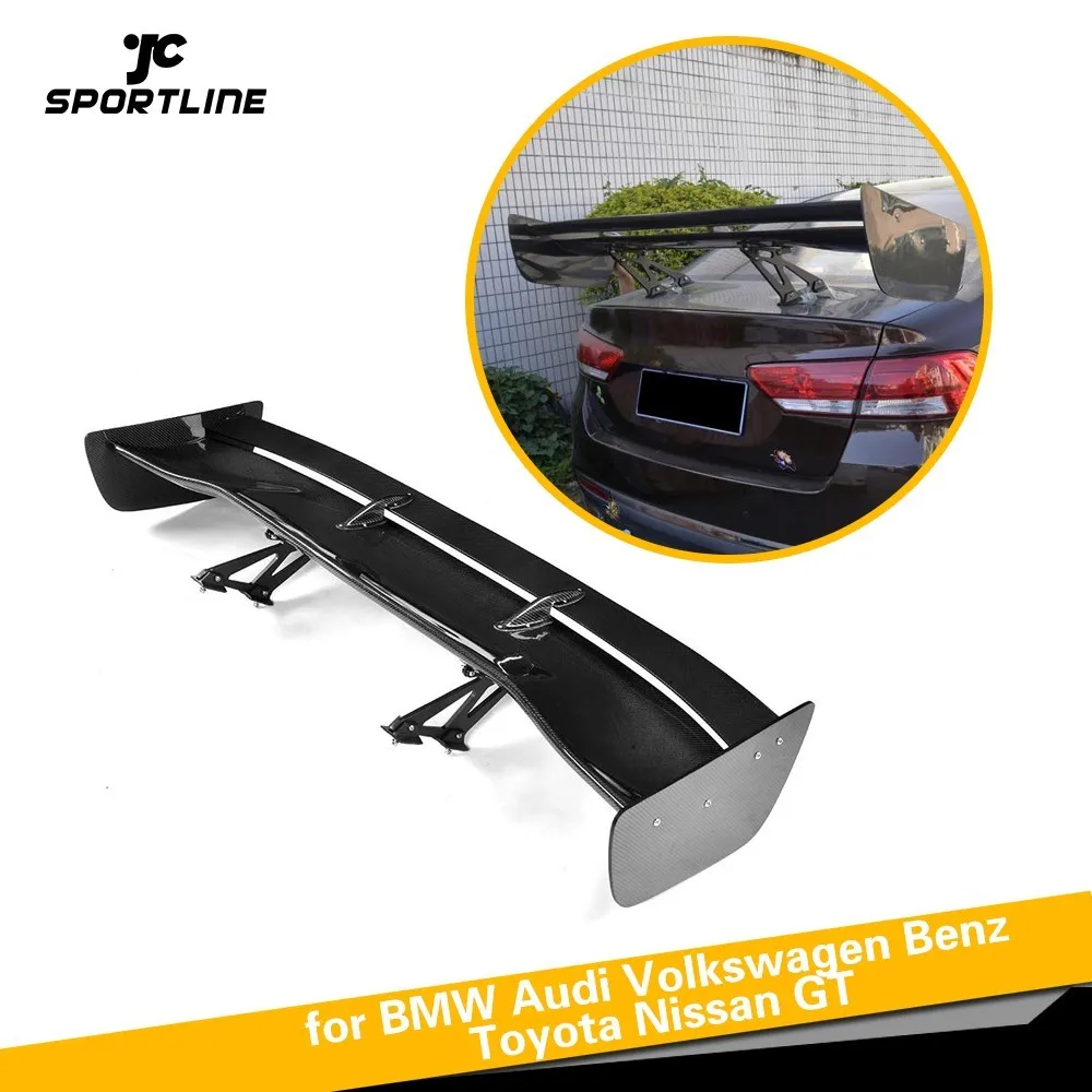 Для BMW M3 M4 Audi A5 S5 Benz W205 Седан универсальный спойлер для всех автомобилей Задний из