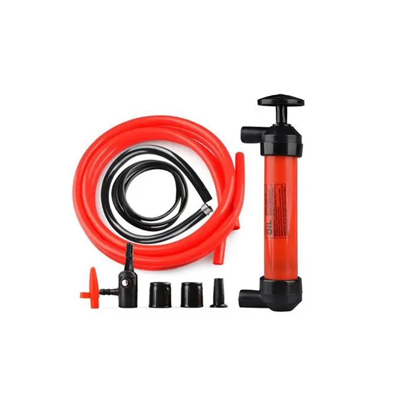 Portable Multi-purpose Manual Oil Pump Hand Tube Car Hose 200CC Liquid Transfer Sucker Suction Inflatable | Автомобили и
