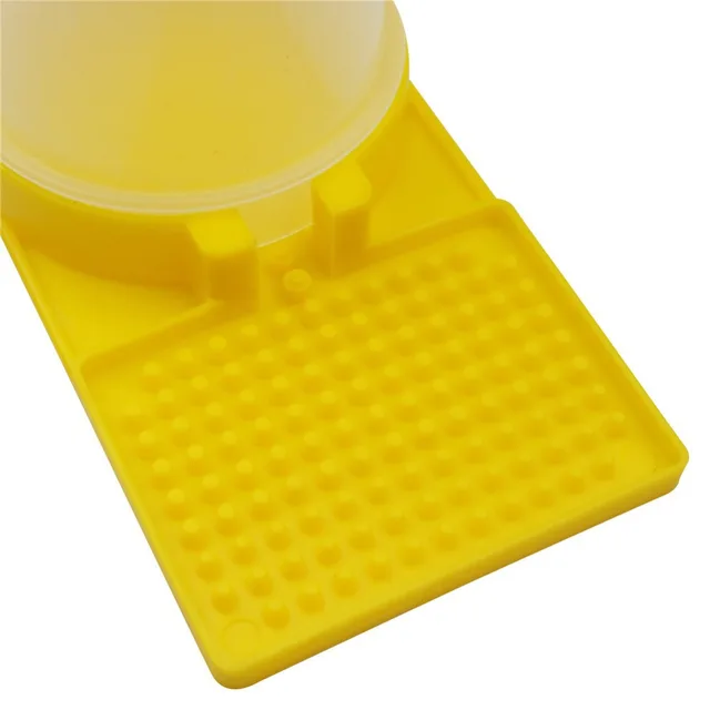 1 db Műanyag Méh Adagoló Méhkas Ivó Tál Méhek Ivófészek Méhész Szerszámfarm Felszerelés - Image 4