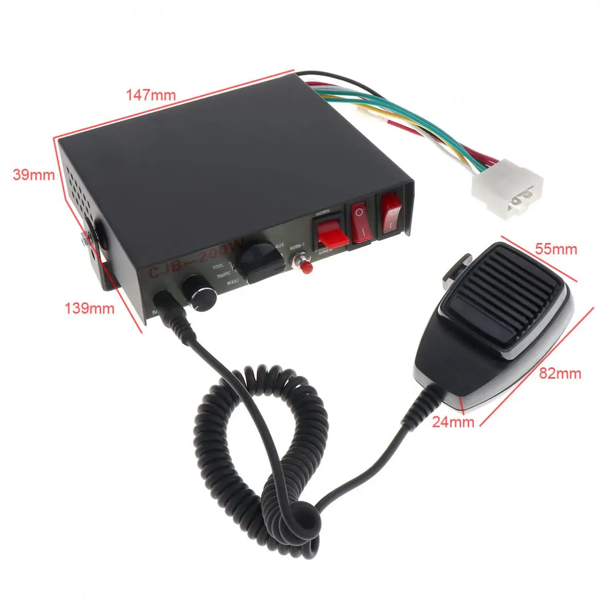 Big Promo aSCzy 8 suono 12V a Mani Libere Altoparlante Per Auto 200W Auto Universale di Allarme di Avvertimento Della Polizia Fuoco Sirena Corno PA con IL MIC Sistema Big Promo aSCzy 8 suono 12V a Mani Libere Altoparlante Per Auto 200W Auto Universale di Allarme di Avvertimento Della Polizia Fuoco Sirena Corno PA con IL MIC Sistema