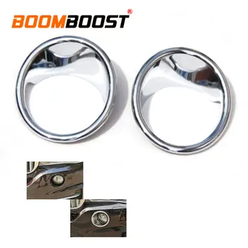 

For BMW X5 F15 2014 2015 ABS Chrome Front Fog Light Foglight Lamp Cover Trim Molding Garnish Strip 2pcs