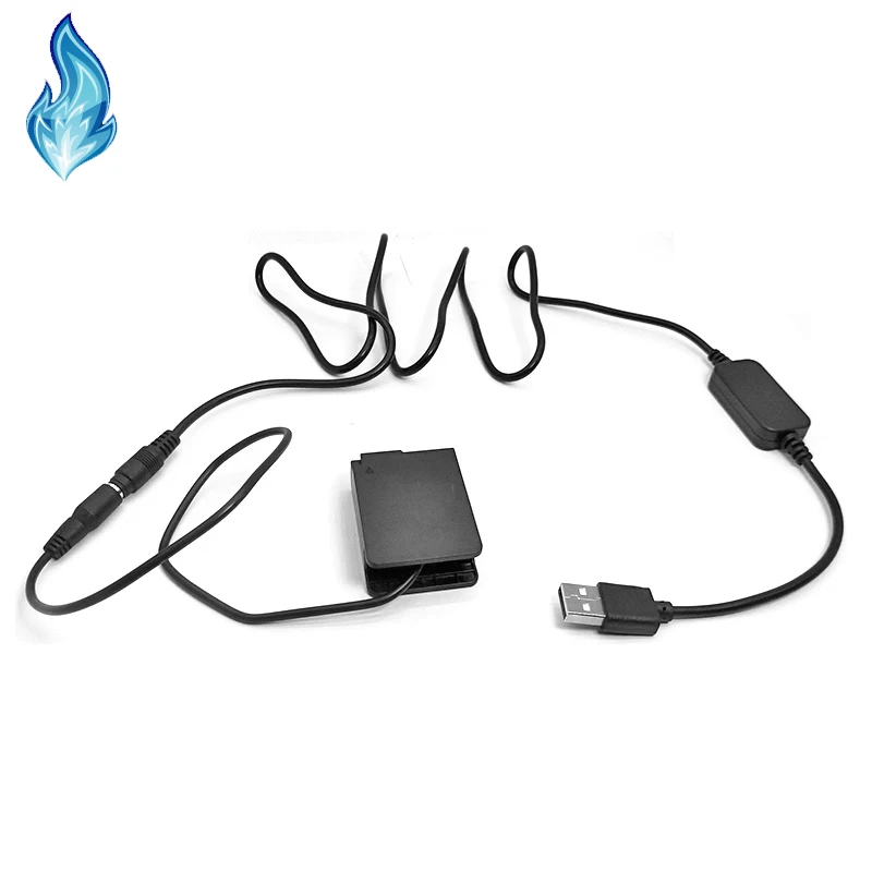Поддельный аккумулятор BLC12 USB-кабель с медным сердечником для камеры Panasonic GX8 FZ200 G7