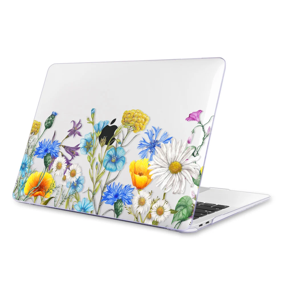 Redlai пластиковый жесткий чехол для Apple MacBook Air Pro retina 12 13 15 дюймов A1466 A1932 2019 Touch