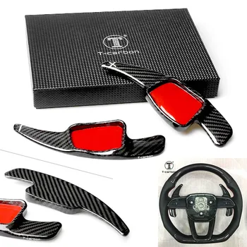 

Carbon Fiber Steering Wheel Shift Gear Paddle For Audi A3 S5 A5 S3 S4 Q2 2017 & A4L Q7 TTS 2016-2017 & TT 2015-2017