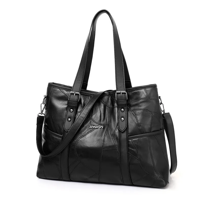Роскошные брендовые сумки из натуральной кожи, женская сумка, высокое качество, сумки через плечо для женщин, Большая вместительная женская сумка на плечо