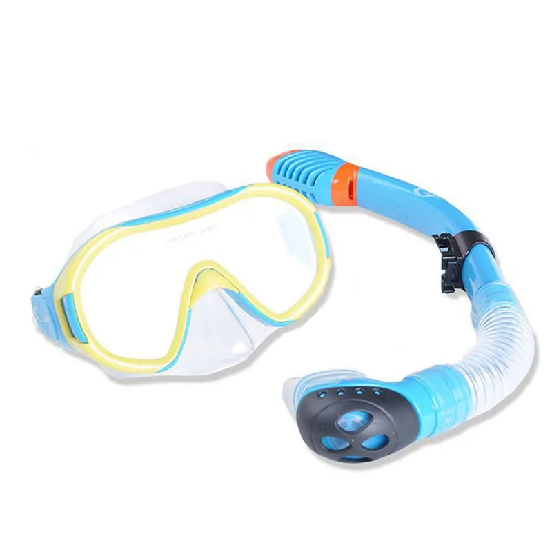 Yon sub детская маска для дайвинга силиконовая Подводная маска для дайвинга анти-утечка набор защитных очков плавание трубка маски для