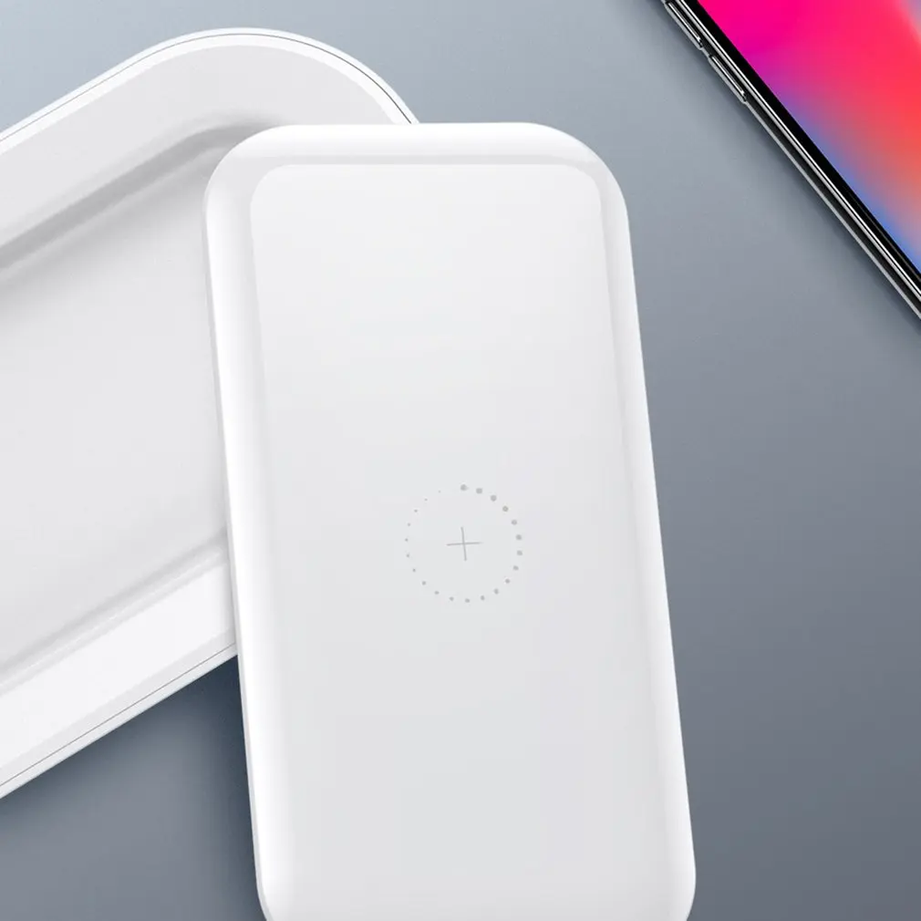 T199 2 In 1 Wireless Charger Mobile Power Supply With Base 10000mAh Desktop Mobile Phone Wireless Power Bank