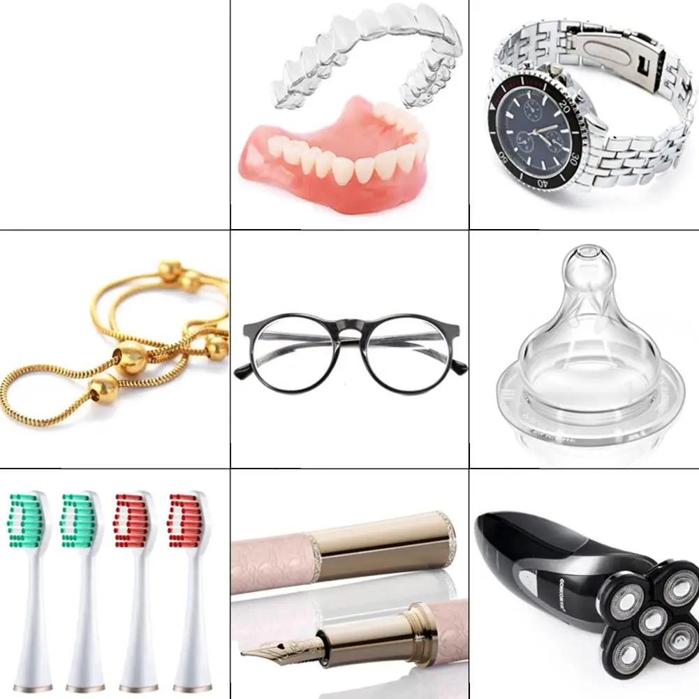  MISSKY Automatic Ultrasonic Cleaner for Glasses Spectacles Jewelry European Regulation Portable Jew