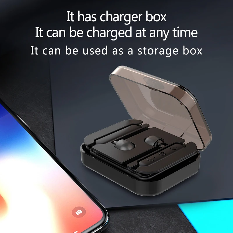 OKSJ X6S Bluetooth 5 0 наушники True Беспроводной стерео гарнитура для iPhone 7 X Xiaomi|Наушники и