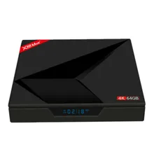 X88 MAX+ смарт ТВ коробка BT4.0 Media Player двухъядерный процессор Wi-Fi RK3328 4+ 64G Android 9,0