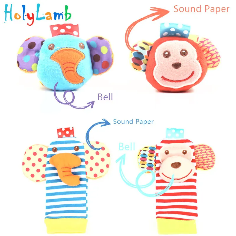 Christmas Gift Baby Toy Baby Rattles Toys Animal 0-12 Months Newborn Socks Wrist Strap With Rattle Baby Foot Socks Wrist Strap Christmas Gift Baby Toy Baby Rattles Toys Animal 0-12 Months Newborn Socks Wrist Strap With Rattle Baby Foot Socks Wrist Strap