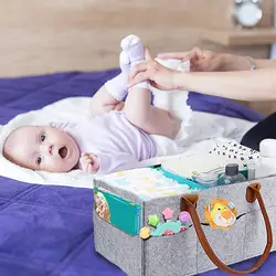 Новые товары для малышей пеленки сумка для хранения дома путешествия коробки и ящики шерсть ткань портативный полезно