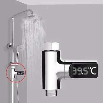 

Shower Thermometer Digital LED Electric Water Temperture Meter Baby safety