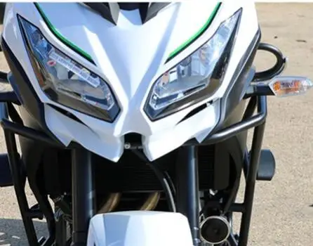 Для Kawasaki Versys 1000 650 передняя фара Объектив Пластик оболочки головного света пильный экран замена крышки