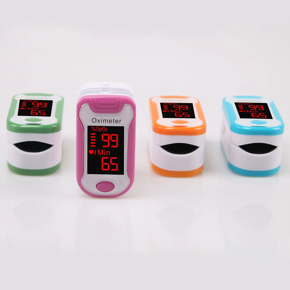 

10Pcs Digital Finger Pulse Oximeter Medical Equipment Saturometro Heartrate Monitor Portable LCD Oximetro Monitors Dropshipping