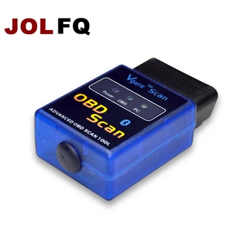 

10PCS/Lot MINI ELM327 Vgate Bluetooth Scan OBDII / OBD2 ELM 327 V2.1 Code Scanner with FREE SHIPPING