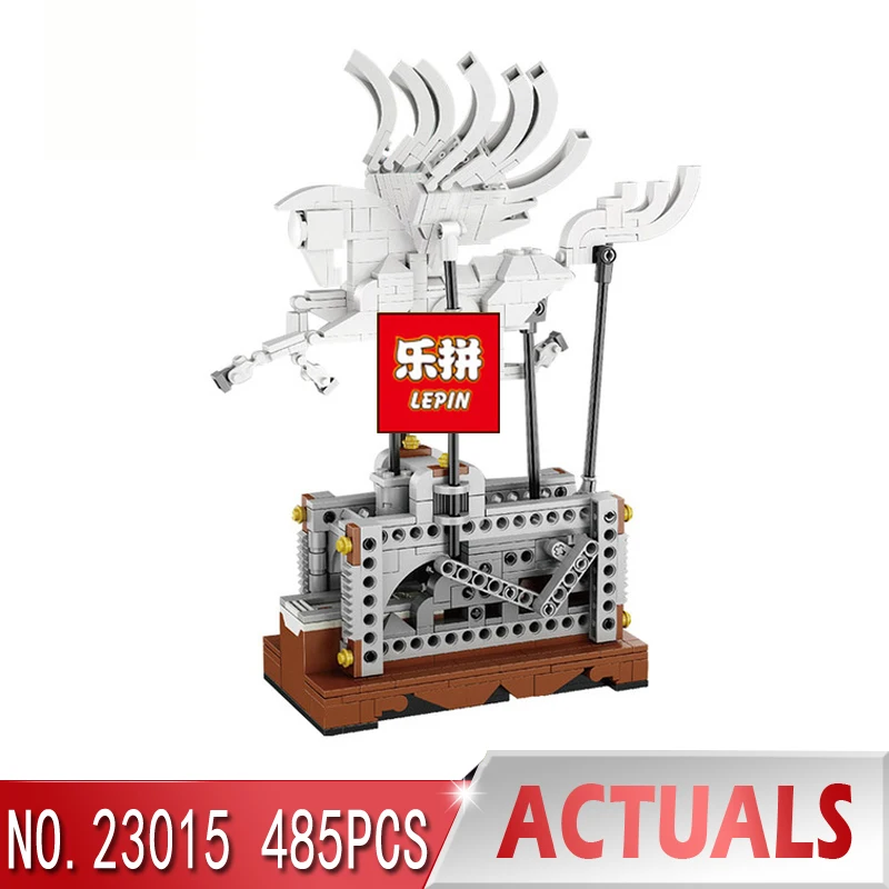 

LEPIN 23015 Mechanical Graceful Pegasus Automaton Building Blocks Compatible with Legoesly 485Pcs Technic Ideas MOC Bricks Toys
