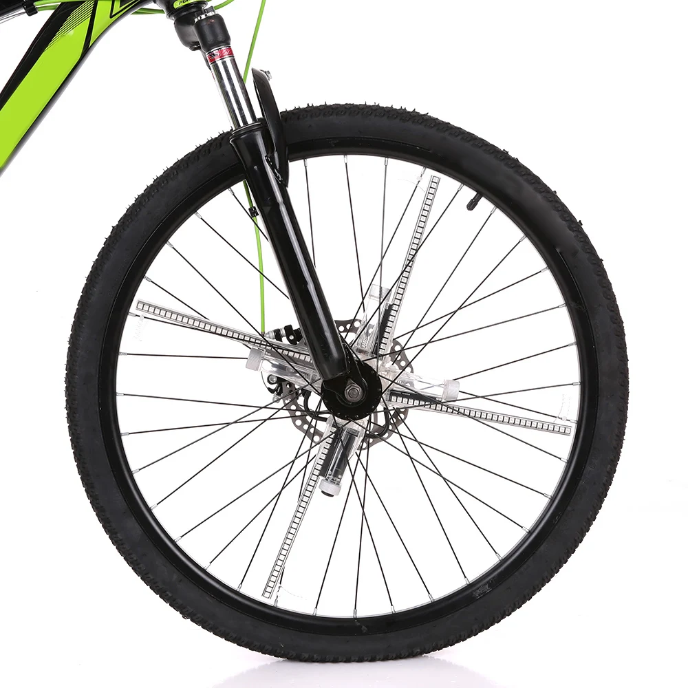 Discount Intelligent Smart Bike Spoke Wheel Light Monitor RGB Display Rechargeable Bicycle Wheel Hub 256/416pcs Full Colored LEDs Light 5