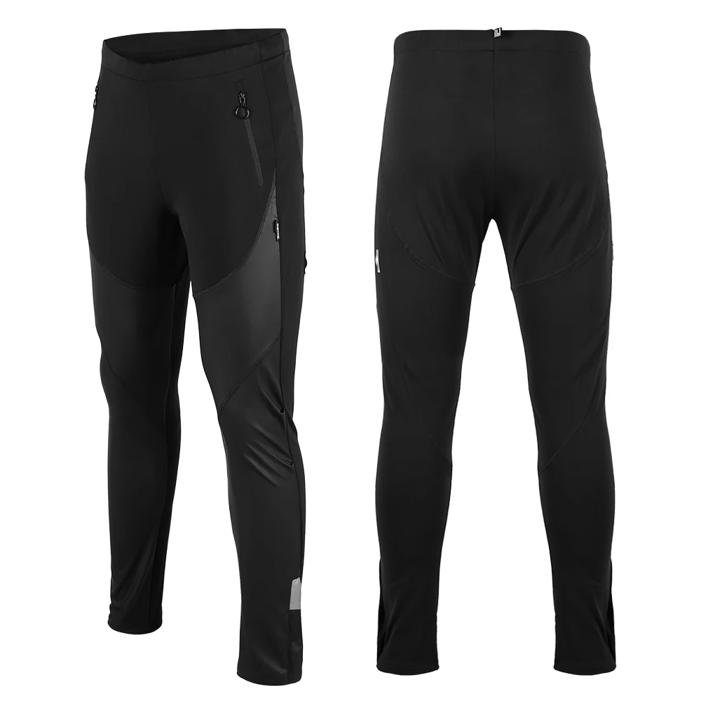 Winter Fleece Cycling Pants Men's Cycling Trousers Windproof Riding