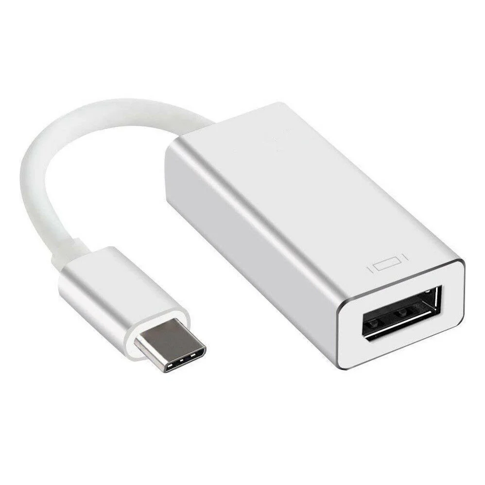 Высокое качество USB C в стандартный размер DisplayPort конвертер 4K @ 60Hz Стандартный DP Type