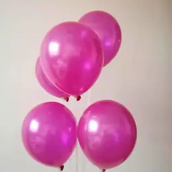 Подачи воздуха мяч 100 шт./lot1.5g жемчуг розово-красный шарики Свадебные украшения романтический воздушные шары для дня рождения вечерние